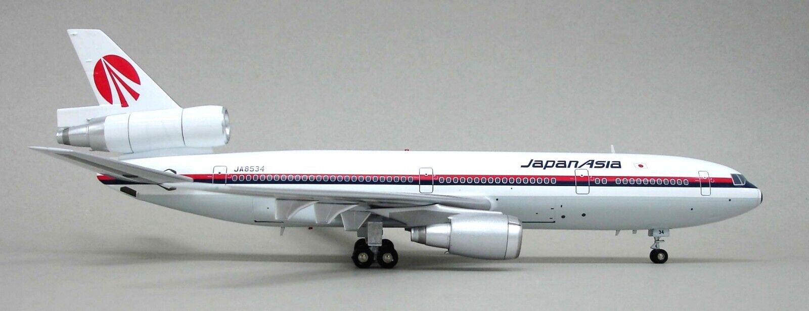 BBOXJAL03 Japan Asia Airways Douglas DC-10-30 Hybrid JA8534 Diecast 1/200 Model