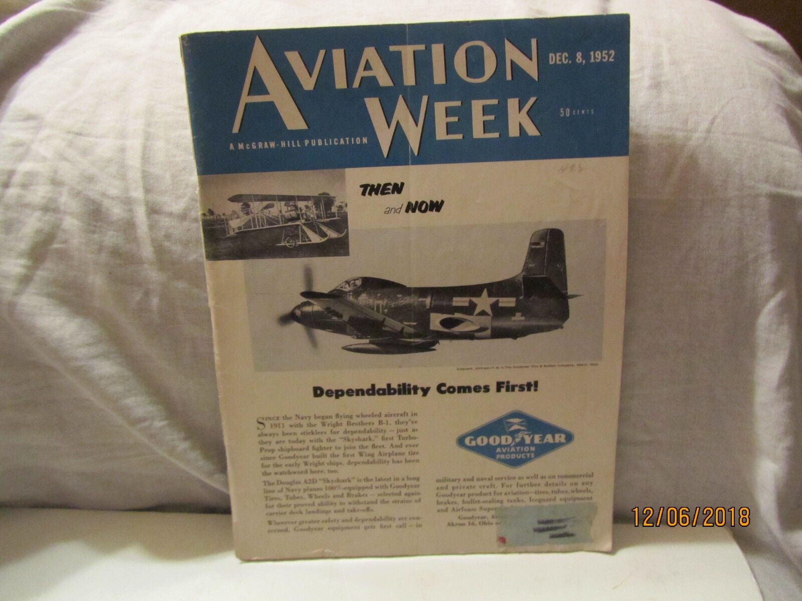 Dec 8, 1952 Aviation Week Magazine by McGraw-Hill Publication
