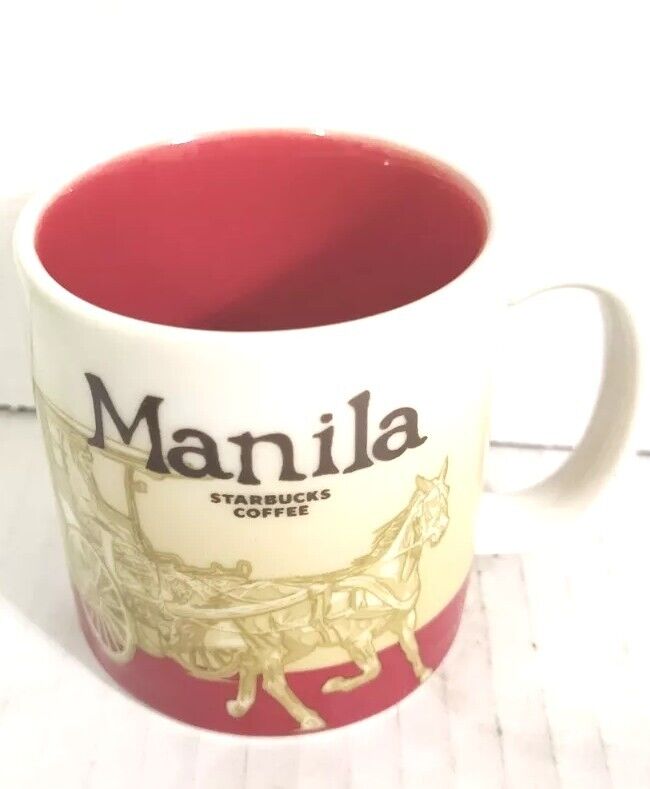 Starbucks  Philippines Manila Coffee Mug  Demitasse Espresso 3oz