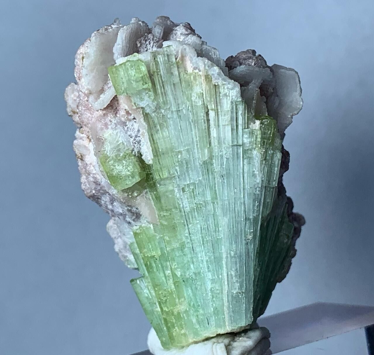 160.40 Carat beautiful Tourmaline crystal bunch specimen from Afghanistan