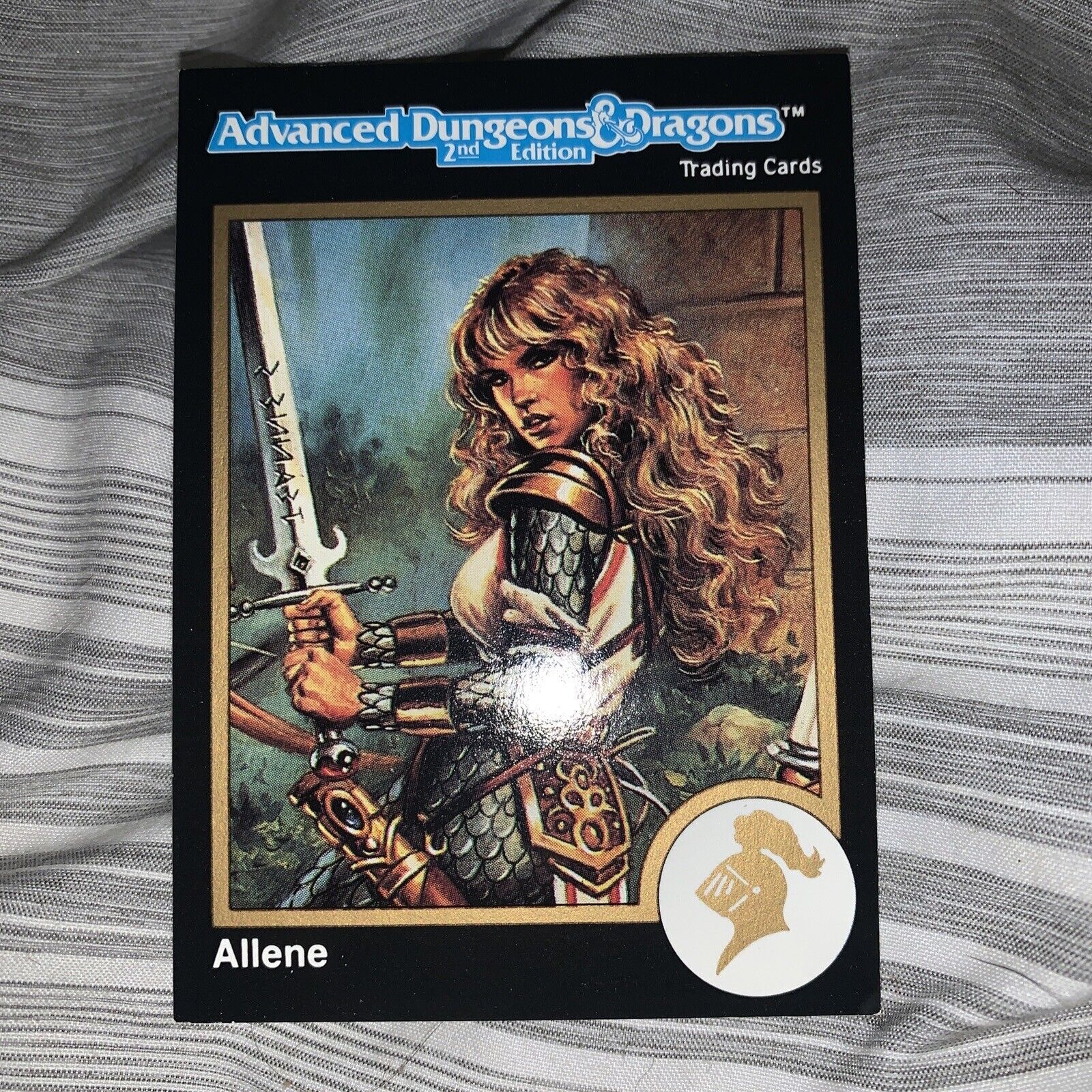 1991 TSR AD&D Gold Border Fantasy Card 462 Dungeons & Dragons Clyde Caldwell Art