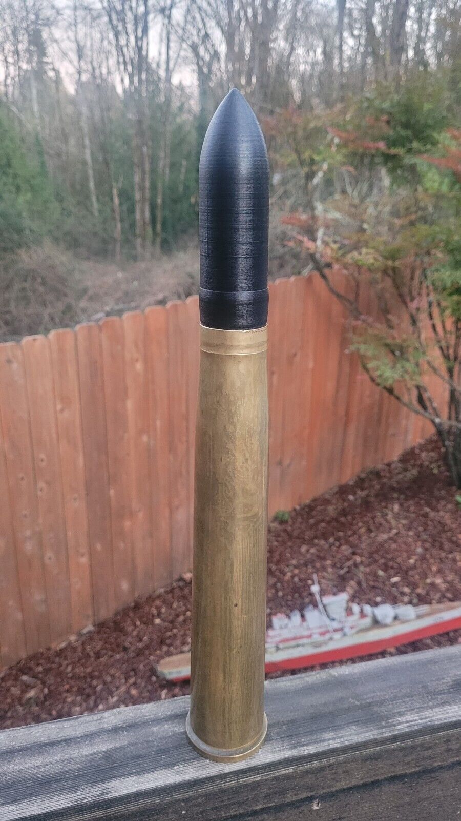 40mm Bofors Projectile 3D Printed