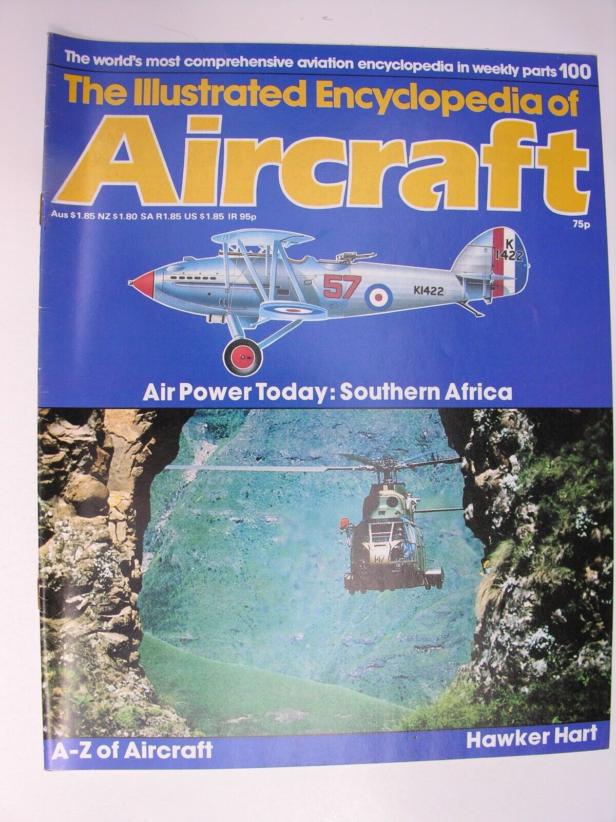 ILLUSTRATED ENCYCLOPEDIA OF AIRCRAFT No 100 Hawker Hart, Southern Africa 