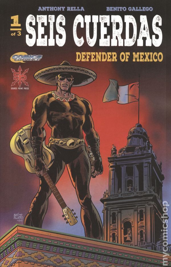 Seis Cuerdas Defender of Mexico #1 FN 2021 Stock Image