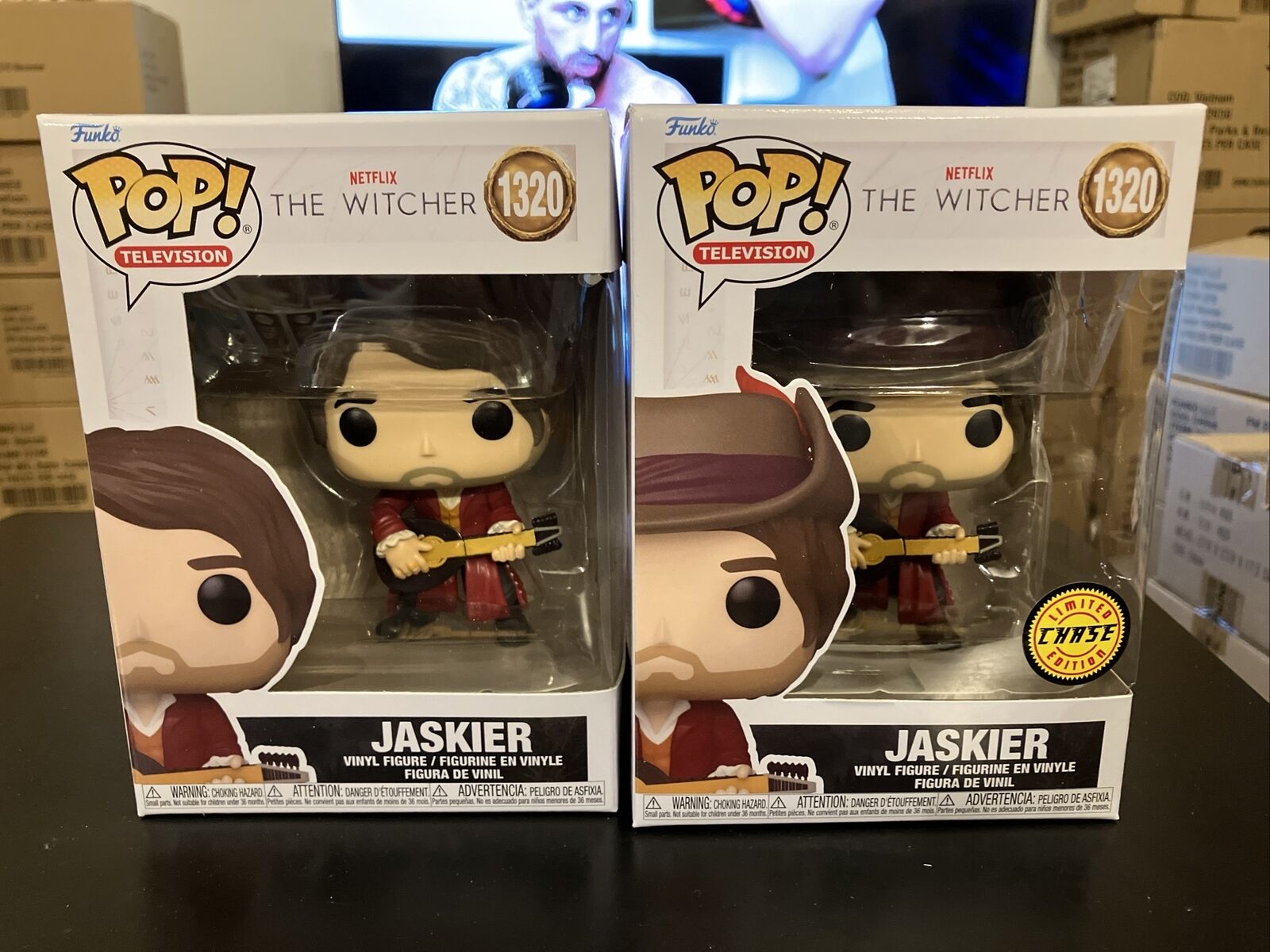 Funko Pop Vinyl: The Witcher - Jaskier (Chase) And Common Bundle Of 2 #1320