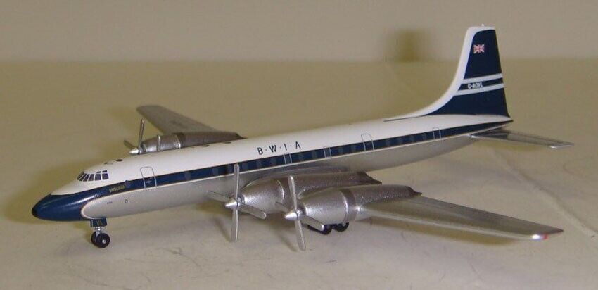Aero Classics BWIA - British West Indies Airways Britannia 312 Reg.  G-AOVL