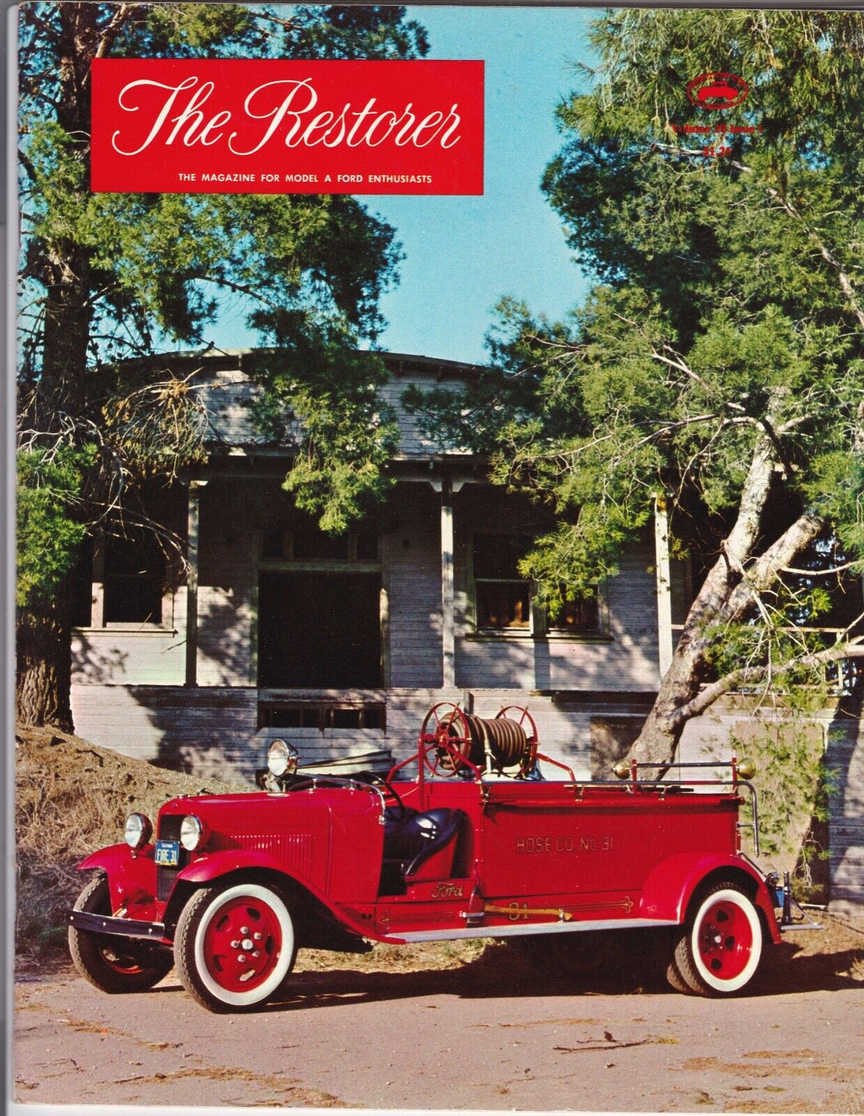 1920S MODEL AA FIRE TRUCK - THE RESTORE CAR, SOUTHERN CALIFORNIA CLUB MEMBERS US