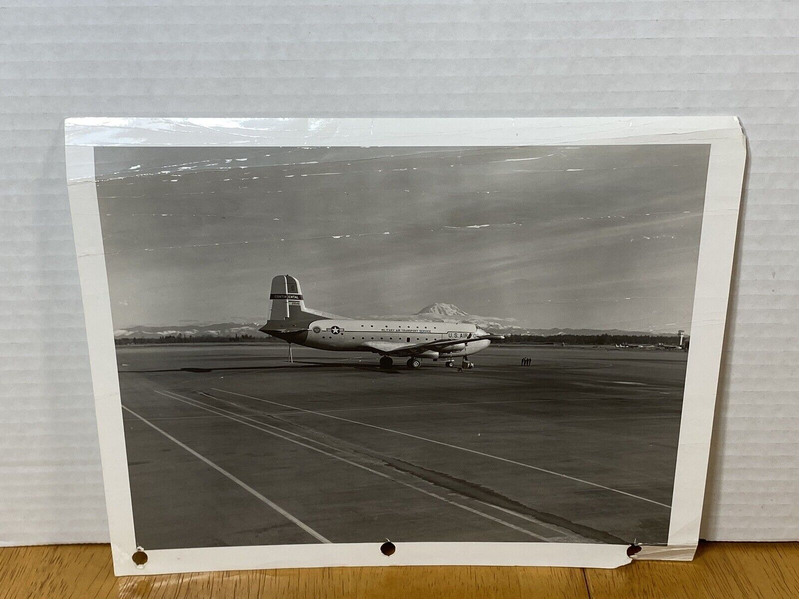 Douglas C-124 Globemaster II USAF Stamped Official Photograph McCHORD A-F Base