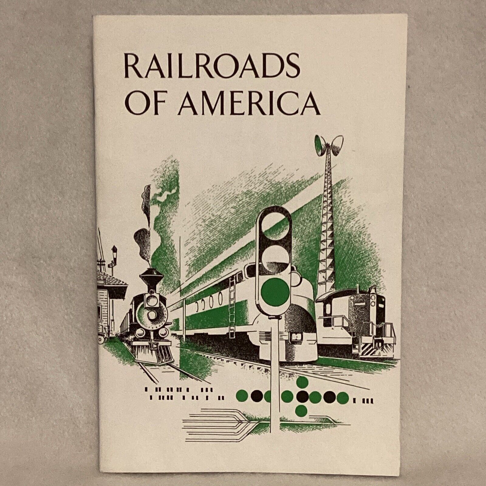 1970’s Railroads Of America By The Association Of American Railroads 1271PR50M