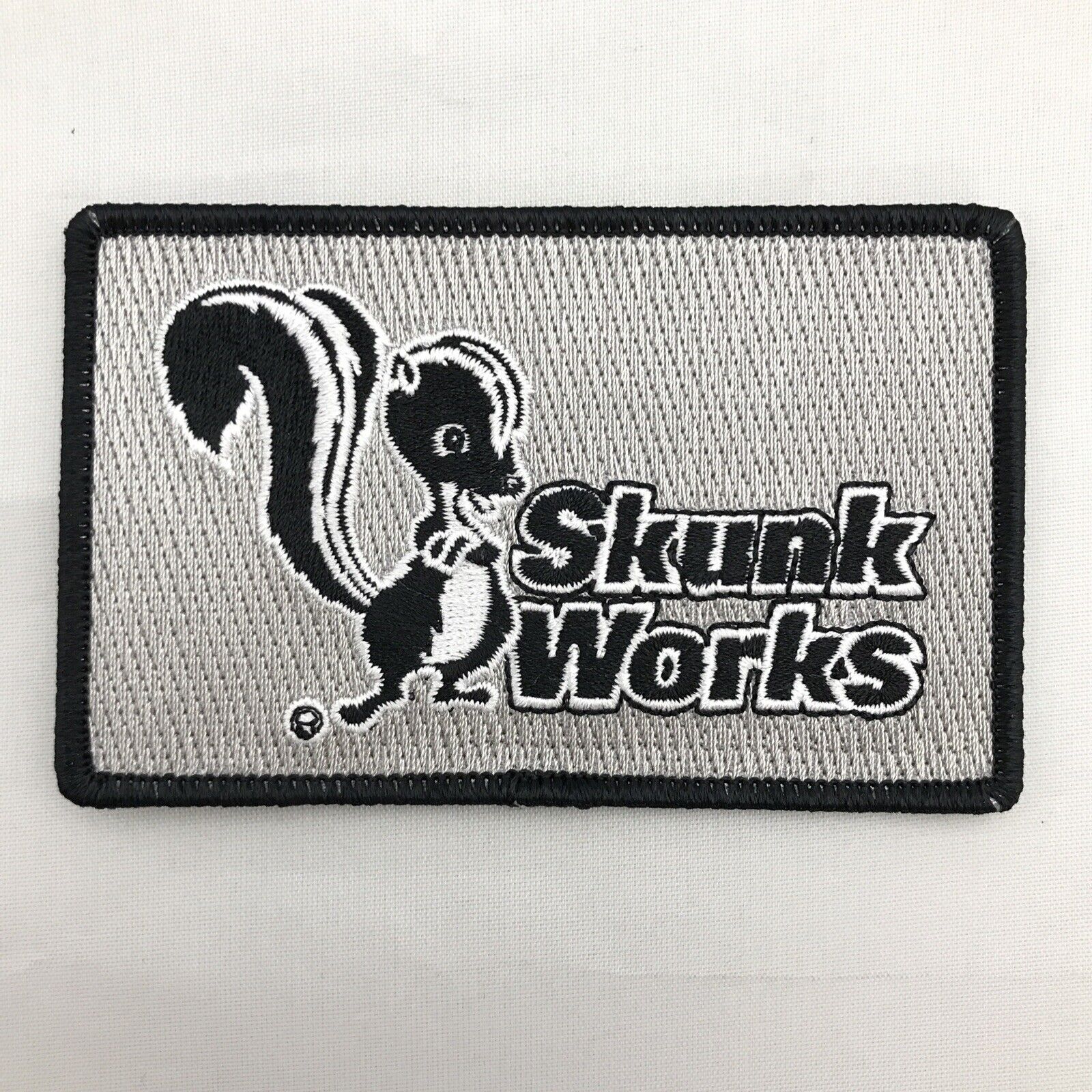 Lockheed Martin Skunk Works Rectangle Iron On Patch-New