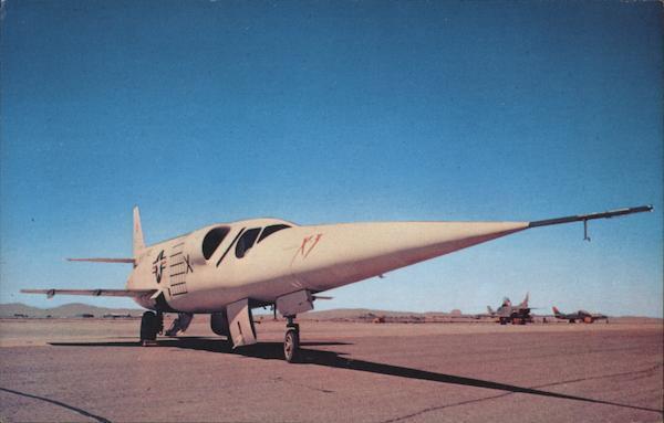 Douglas X-3 Stiletto,Research Aircraft Joseph F. Morsello Chrome Postcard
