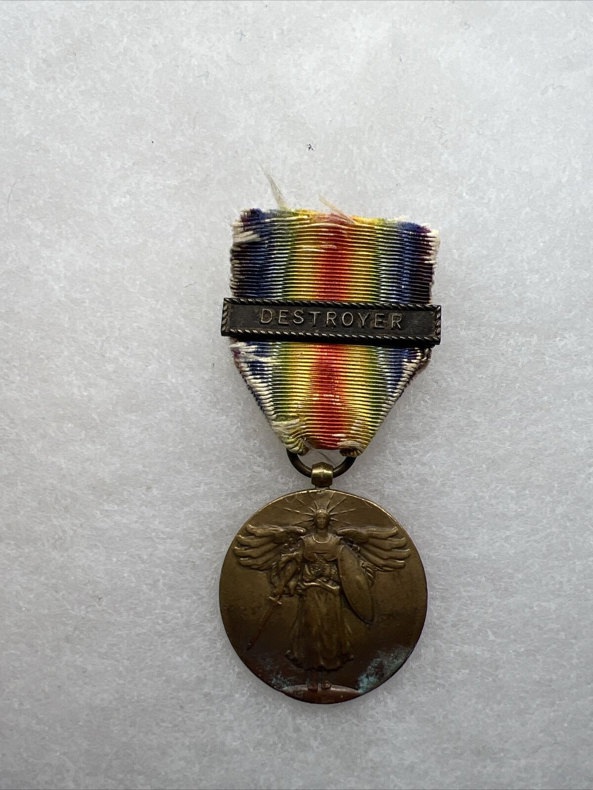 WW1 US Victory Medal With Destroyer Clasp (U933