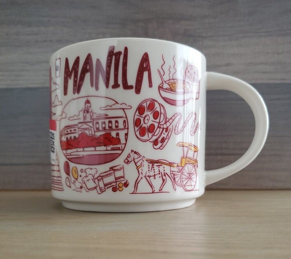 Starbucks Manila, Philippines - Been There Series Collection Coffee Mug 14oz