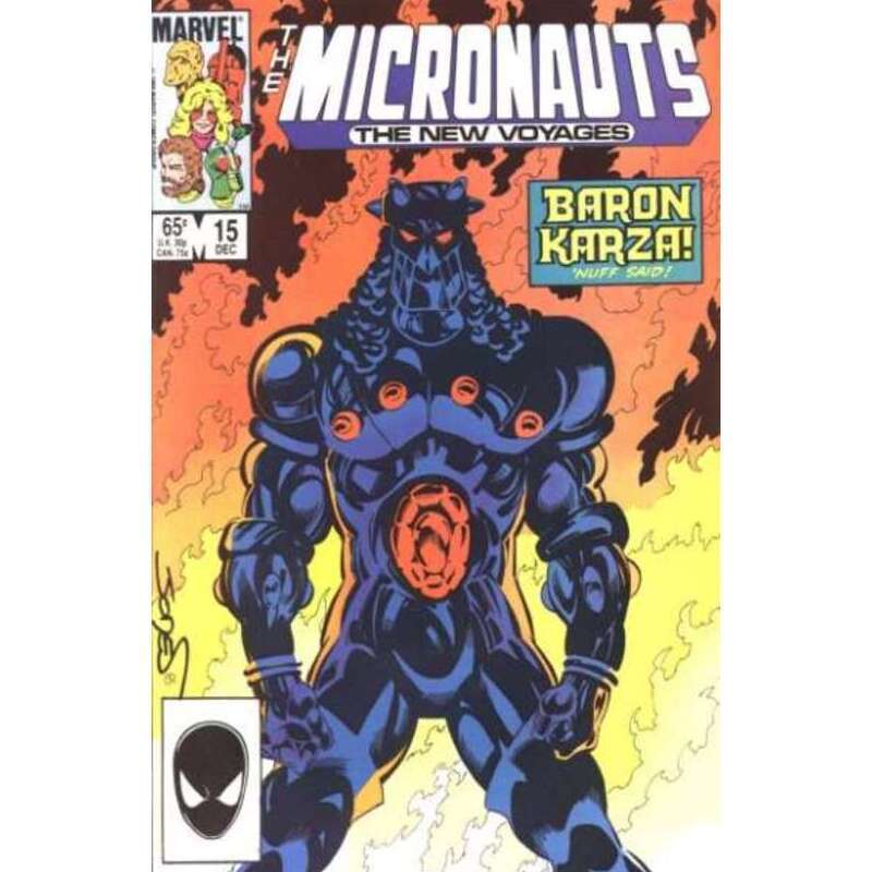 Micronauts (1984 series) #15 in Very Fine + condition. Marvel comics [h.