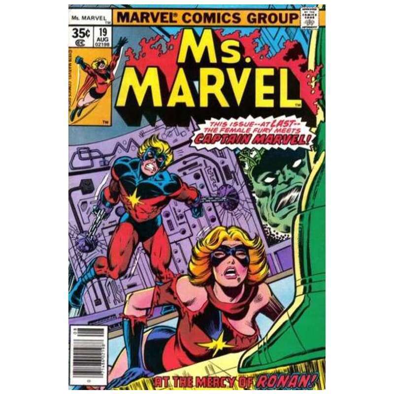Ms. Marvel (1977 series) #19 in Very Fine minus condition. Marvel comics [w{