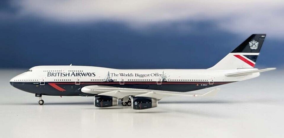 Phoenix 04514 British Airways Boeing 747-400 Landor G-BNCL Diecast 1/400 Model