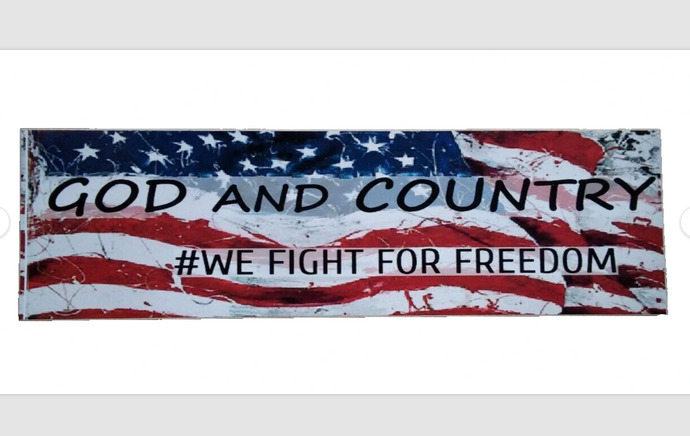 GOD AND COUNTRY #WE FIGHT FOR FREEDOM  10\