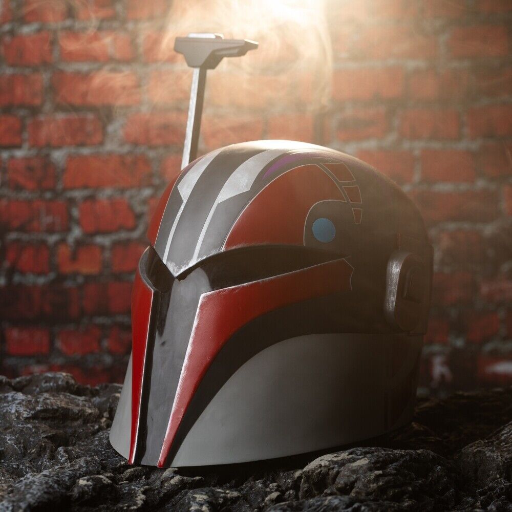 Xcoser Star Wars: Rebels Sabine Wren Helmet Cosplay Prop Resin Replica Wearable