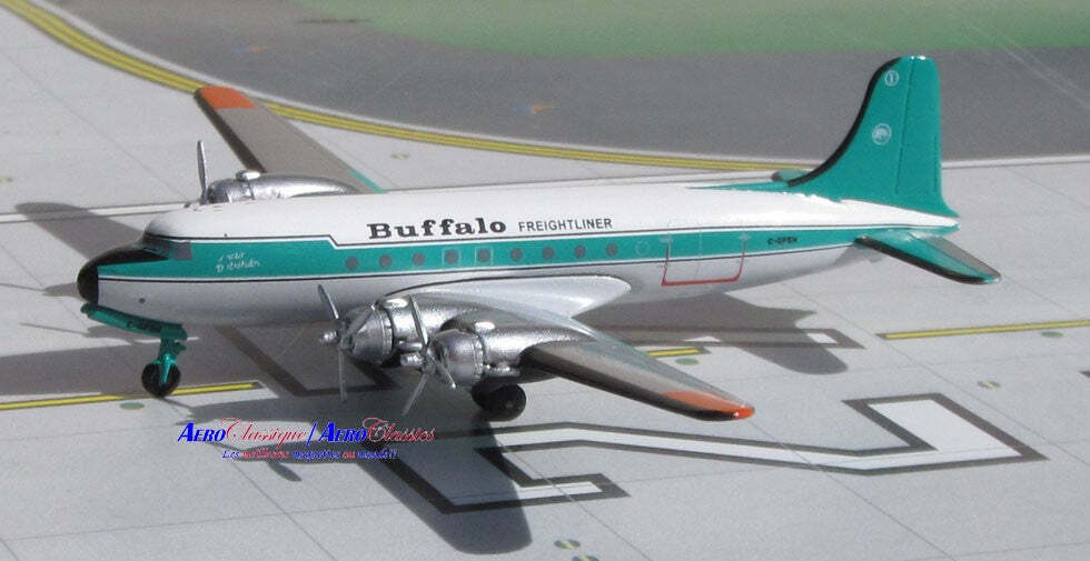 Aeroclassics ACCGPSH Buffalo Airways Douglas DC-4 C-GPSH Diecast 1/400 Model