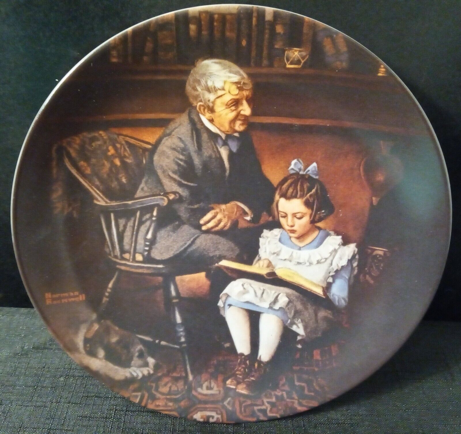 1991 Norman Rockwell Collector Plate-\