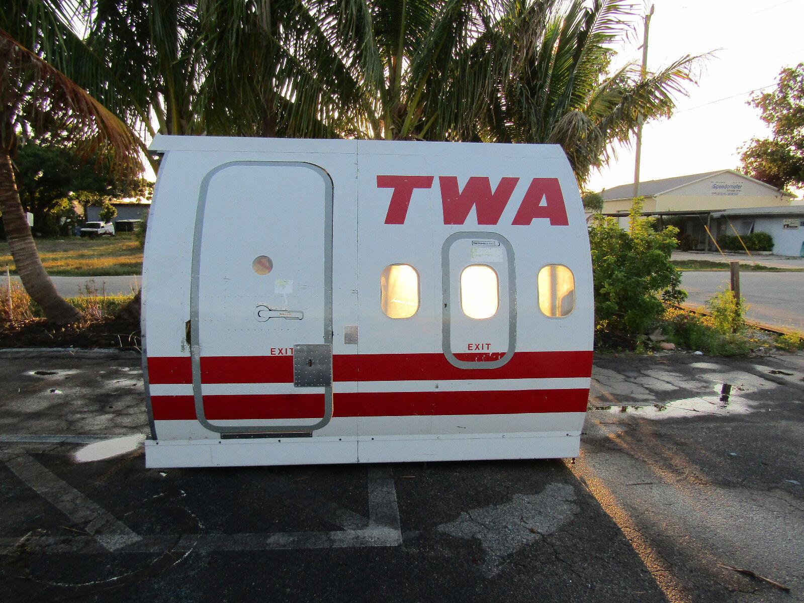 TWA Airplane Fuselage - Trainer - Great for Office Resturant Display or Mancave
