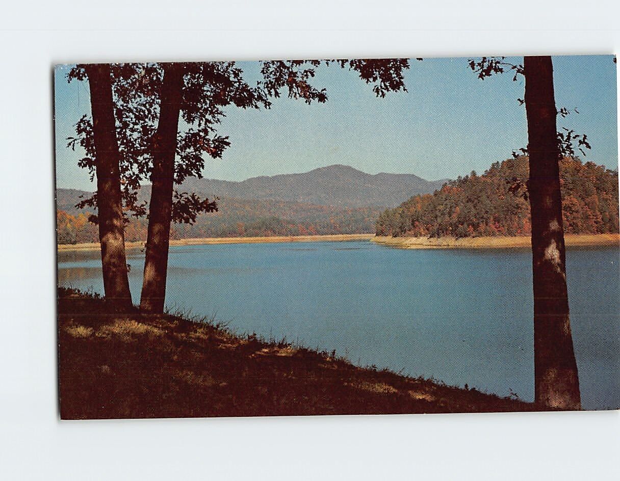 Postcard Hiwassee Lake Nantahala National Forest Western North Carolina USA
