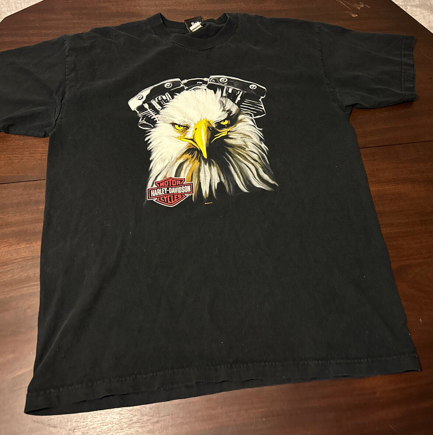 Men’s Harley Davidson X-Large Made In USA 100% Cotton T-Shirts Lot Of 3 Shirts