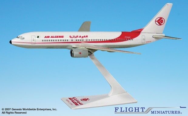 Flight Miniatures Air Algerie Boeing 737-800 Desk Display 1/200 Model Airplane