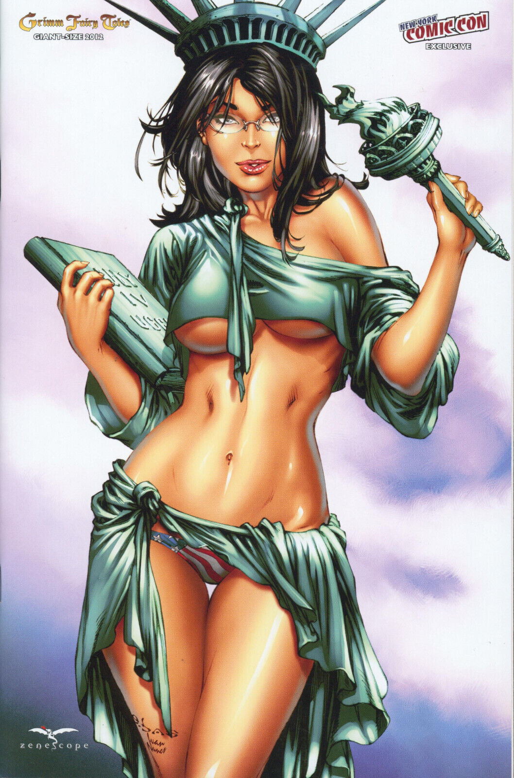 Grimm Fairy Tales Giant-Size EBAS NYCC Exclusive Zenescope 2012 VF/NM