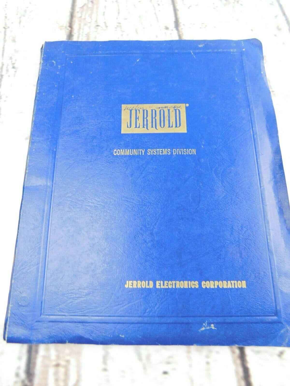 Vintage Jerrold Electronics Corp  Community Systems Division Ephemera Brochures 