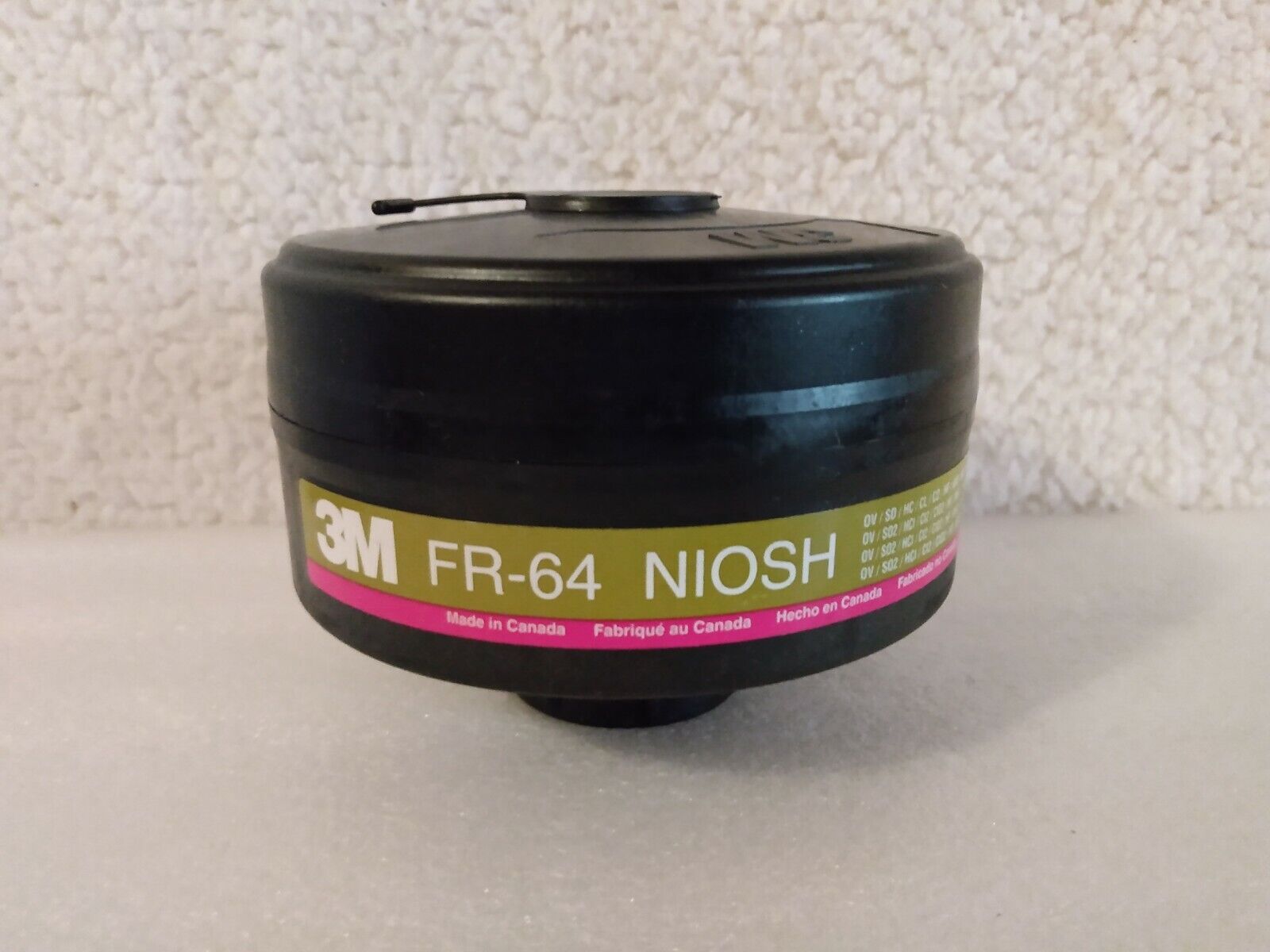 3M FR-64 NIOSH 70-0710-4013-6 FR641004 EXP:2009/02 Filter Cartridge