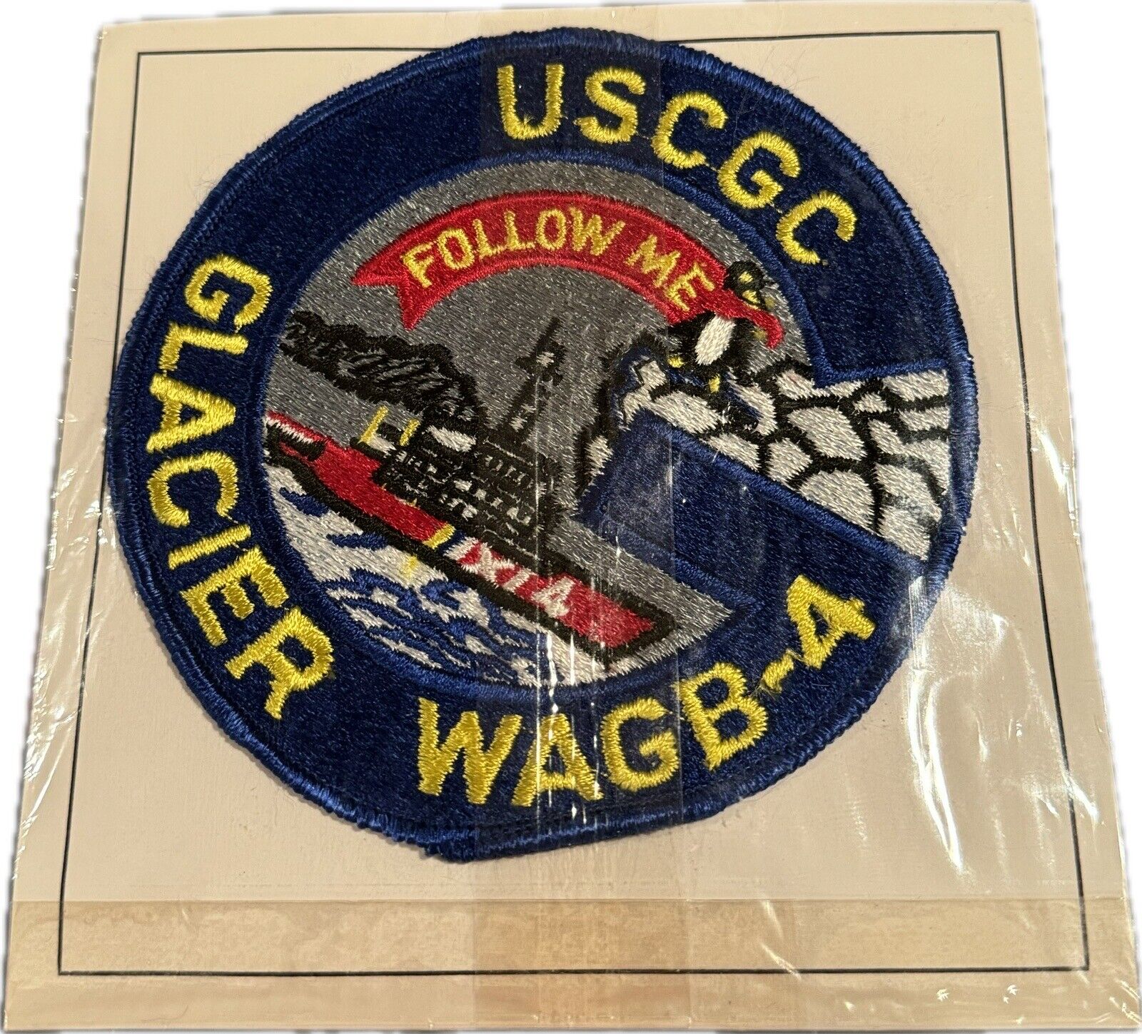 USCG Coast Guard Glacier WAGB-4 Marine Science Deep Freeze Hillborn Hamburger