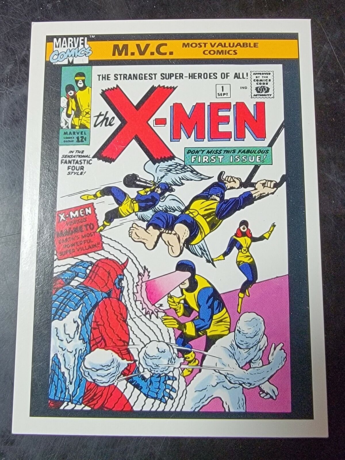 1990 Impel Marvel Comics #125 M.V.C X-Men #1 *BUY 2 GET 1 FREE*