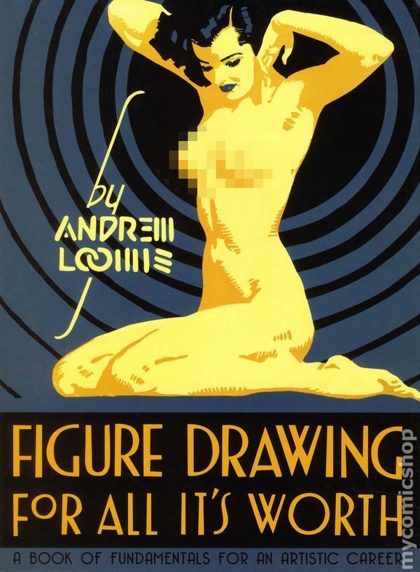 Figure Drawing For All It\'s Worth HC By Andrew Loomis #1-REP NM 2011 Stock Image