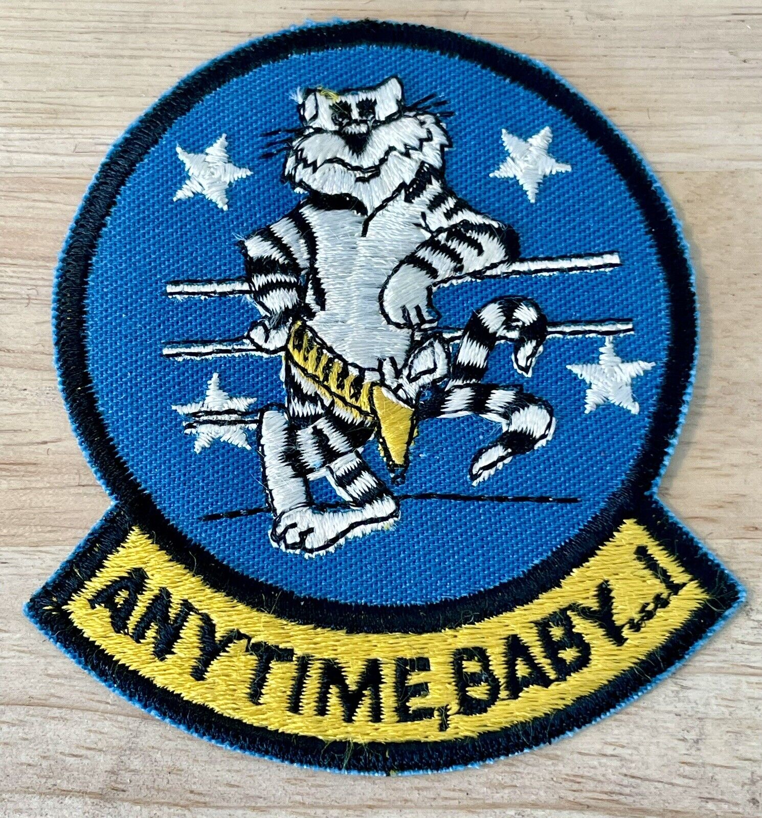 ANYTIME, BABY Tomcat Patch 3” MINT