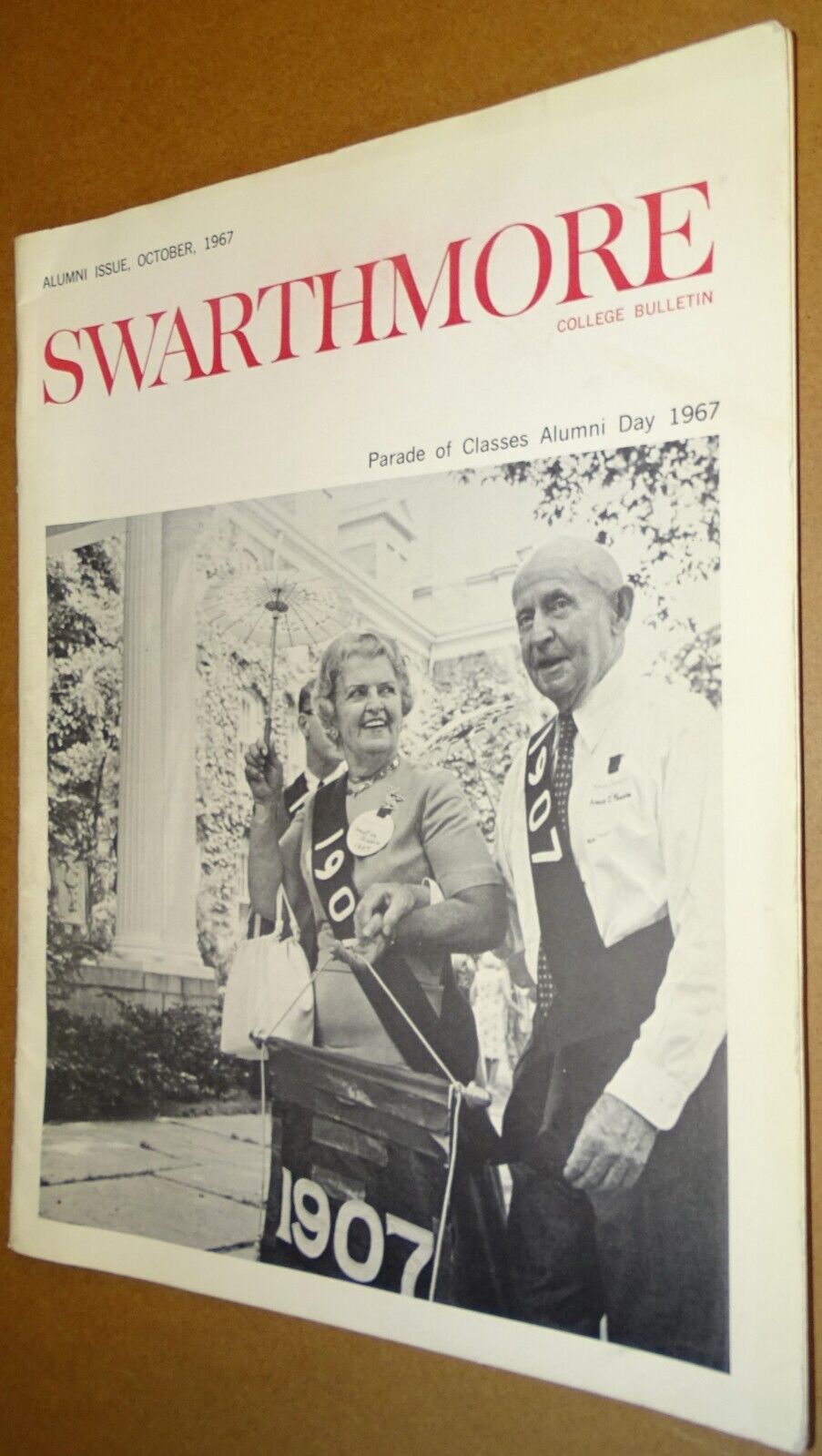 October 1967 SWARTHMORE College Bulletin Alumni Issue (50-page magazine) SOCCER