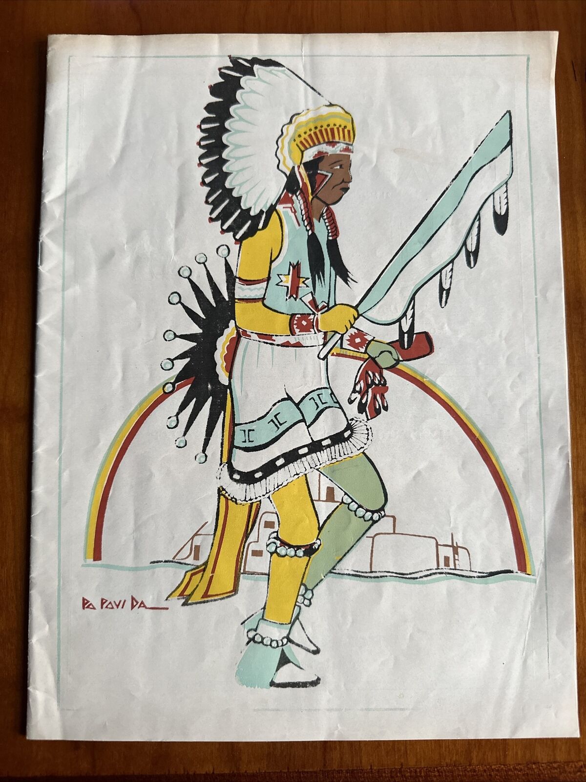 Inter Tribal Indian Ceremonial : Official Program 1947 Gallup NM Very Rare Orig
