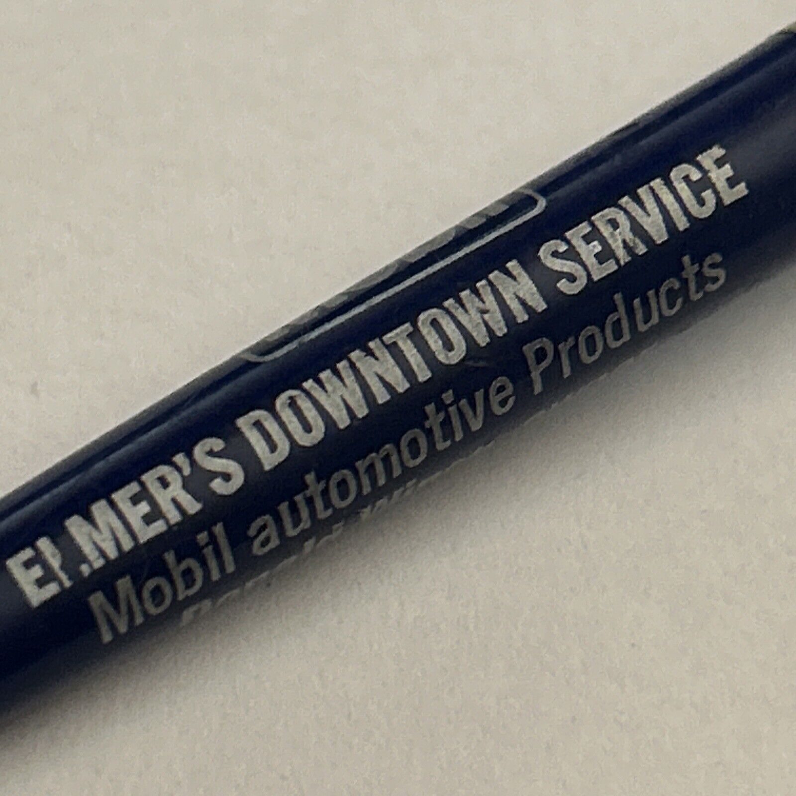 VTG Ballpoint Pen Elmer\'s Downtown Service Mobil \