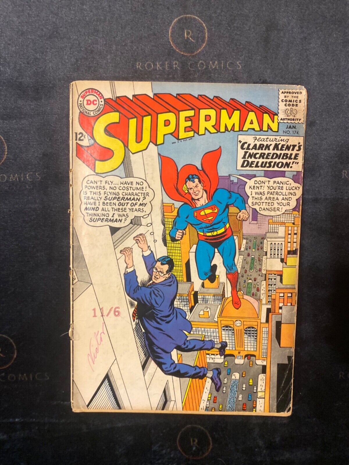 RARE 1965 Superman #174 (SILVER AGE)