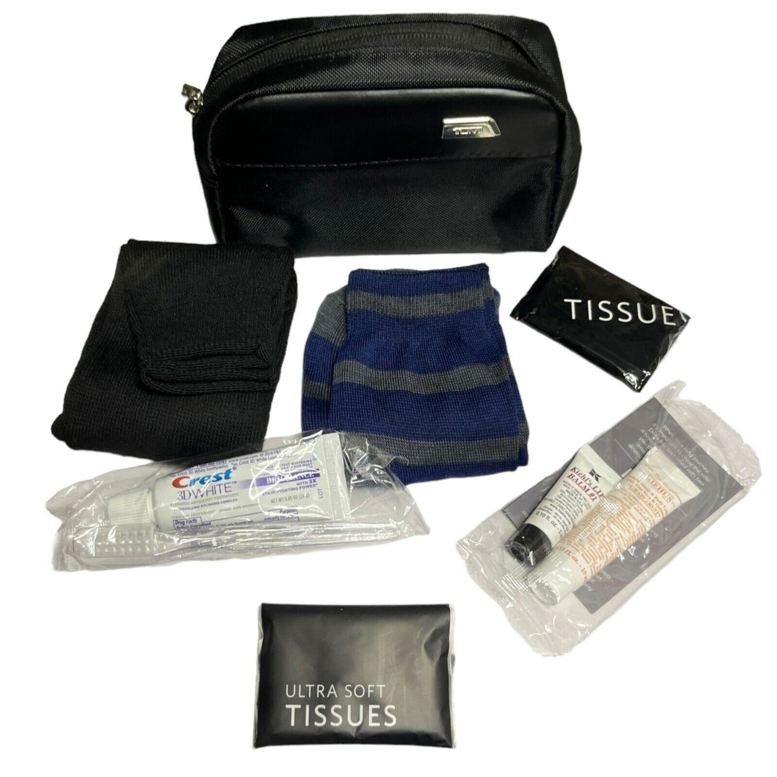 Delta Airlines TUMI Amenity Kit First Class Toiletry Purple DAL NEW