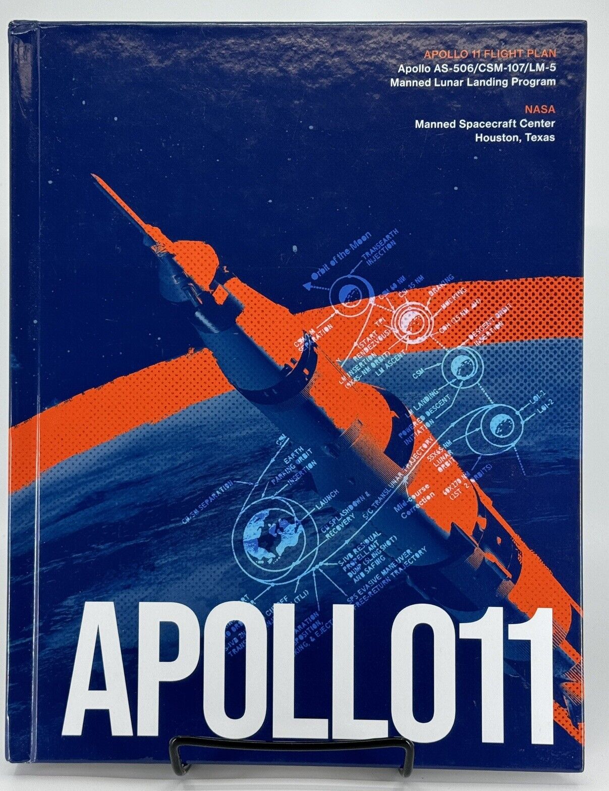 Apollo 11 Flight Plan (Relaunched) by Relaunch.space Hard Cover (HC)
