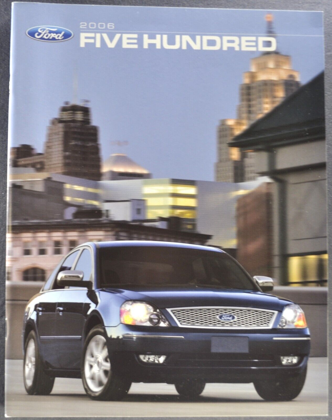 2006 Ford 500 Sedan Catalog Brochure SE SEL Limited Excellent Original