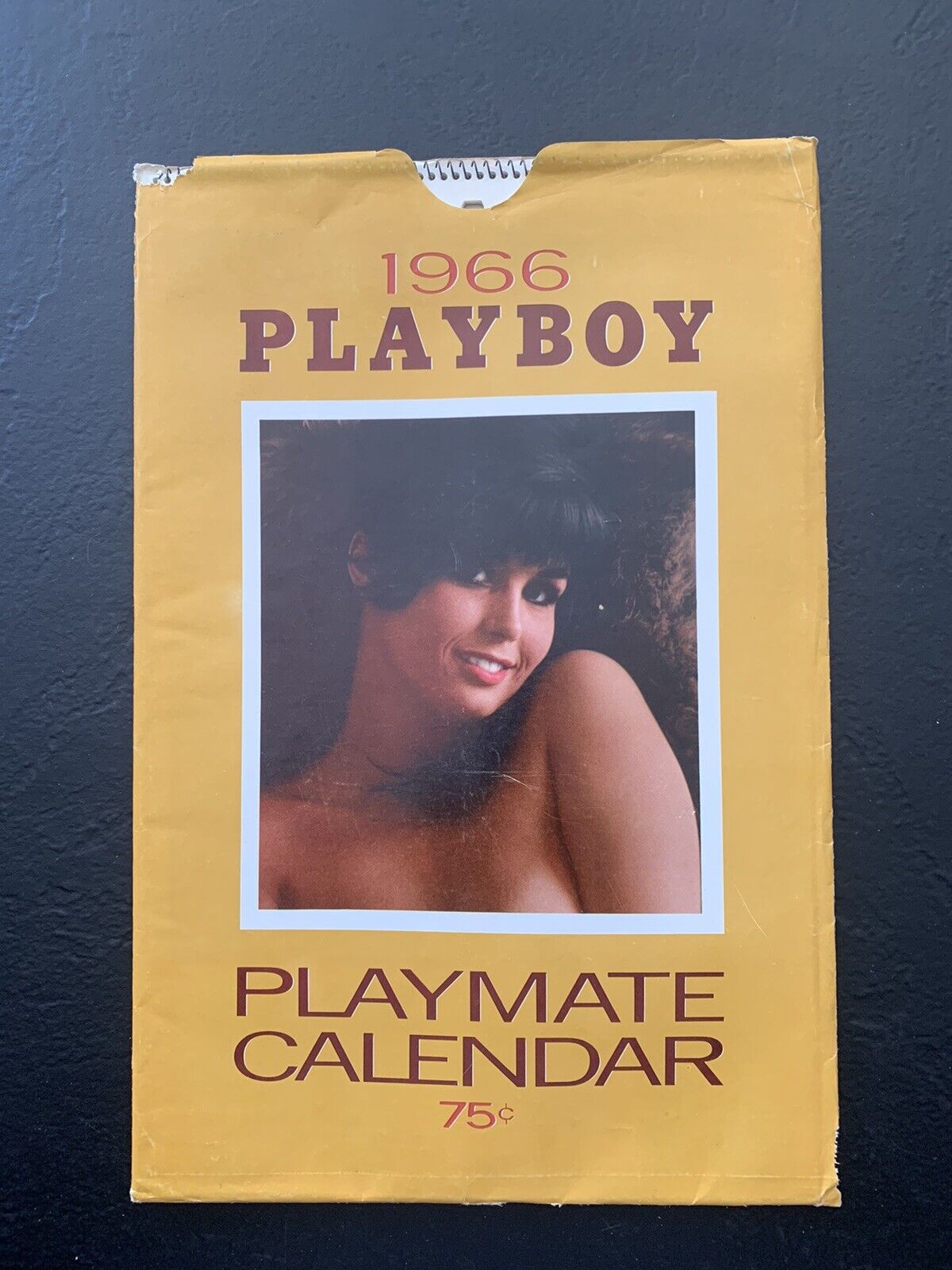 1966 Playboy Magazine Playmate Calendar with Sleeve - Great Condition