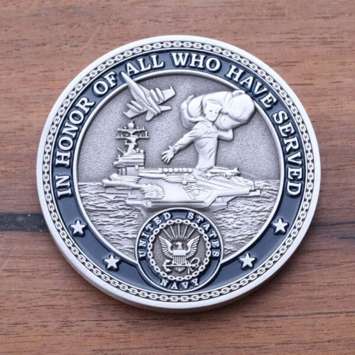 US Navy 2020 Birthday Challenge Coin