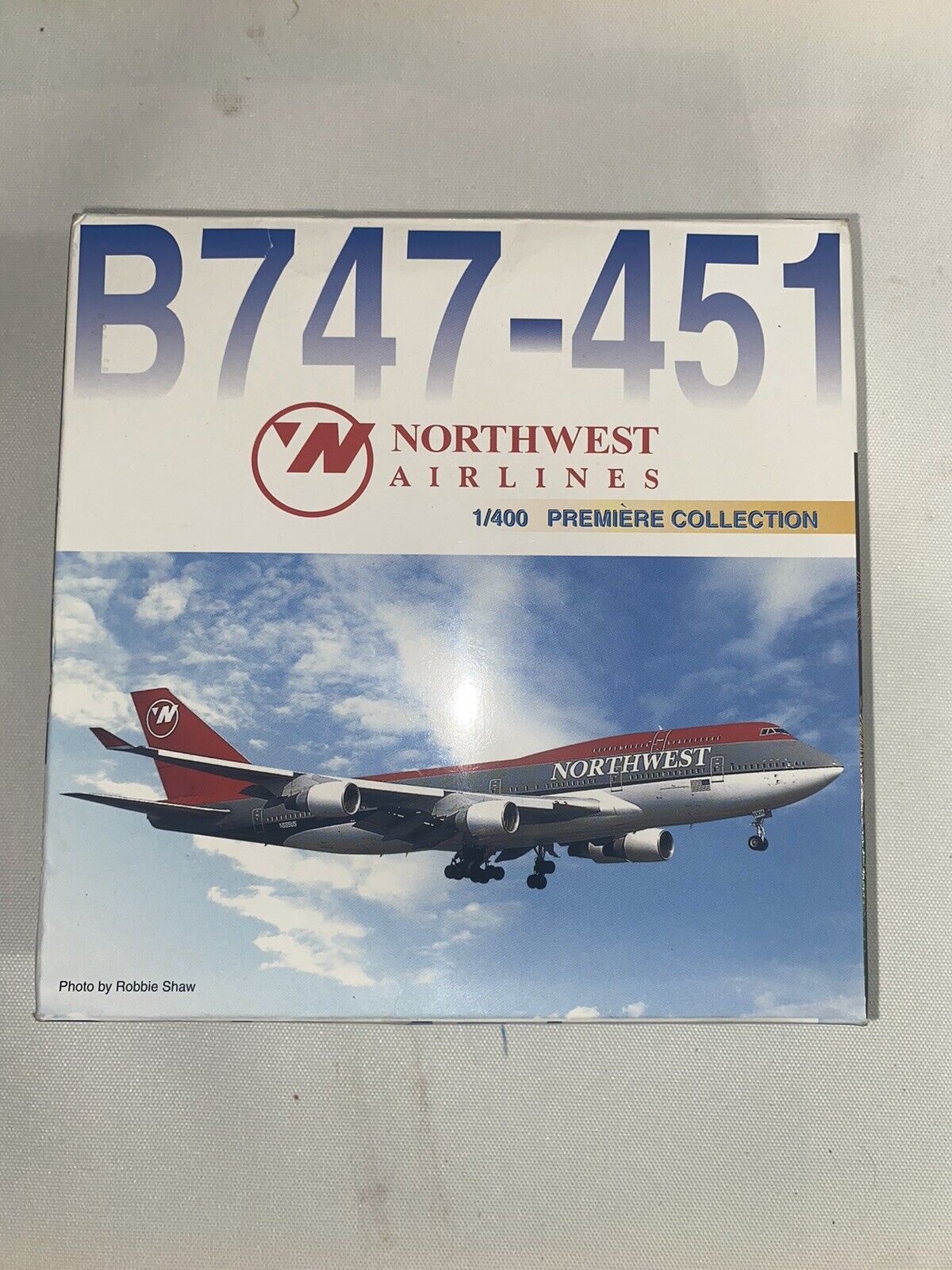Star Jets 1/400 scale diecast model Northwest Airlines B747-451   N637US