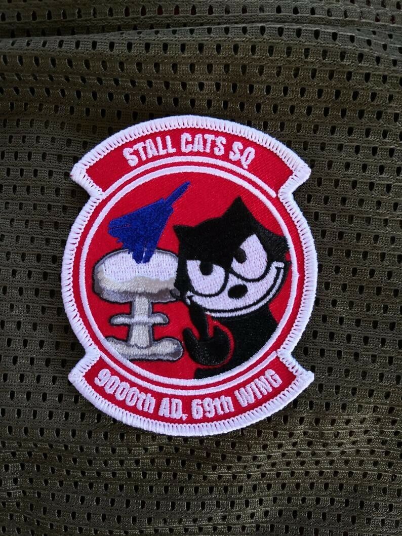 F-16 Stall Cats aviation air force USAF army squadron morale military air patch