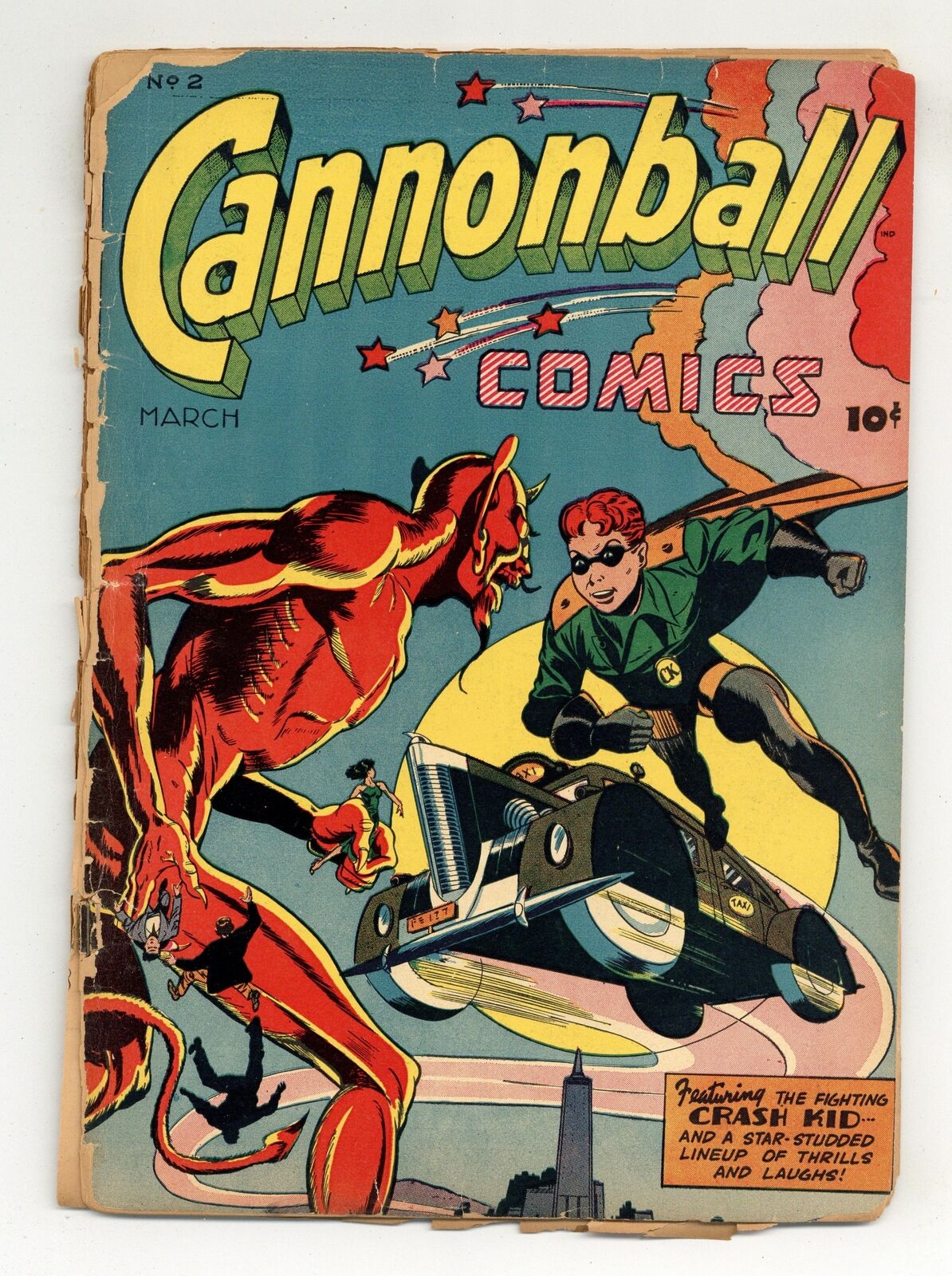 Cannonball Comics #2 PR 0.5 1945