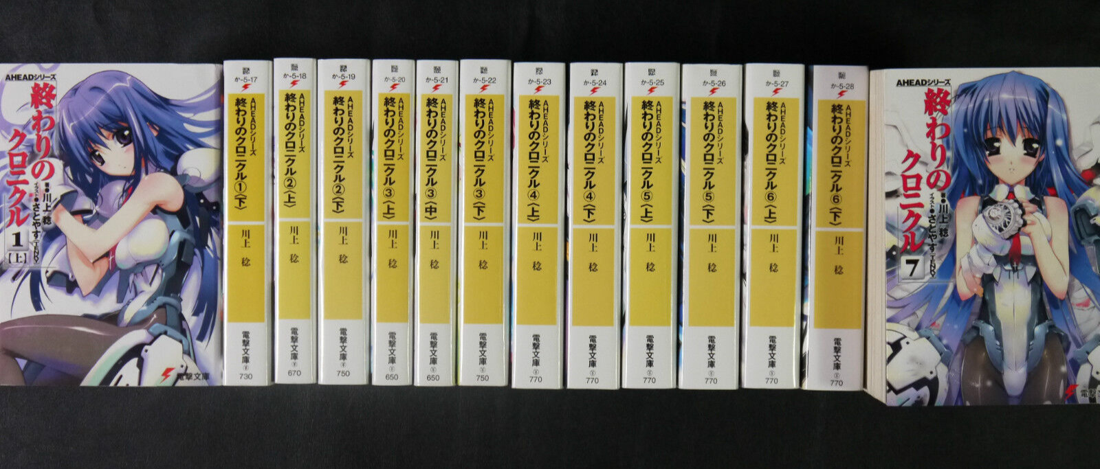 The Ending Chronicle Complete Novel Set Vol.1-14 by Minoru Kawakami & Satoyasu