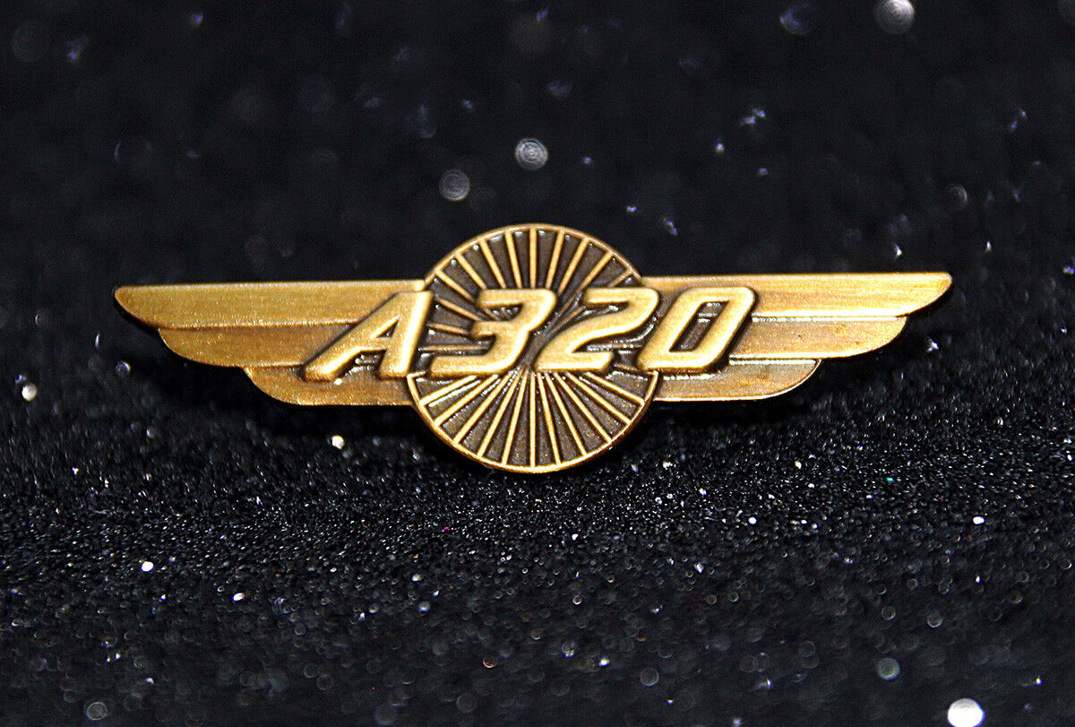 Airbus A320 WINGS bronze color 40mm A 320