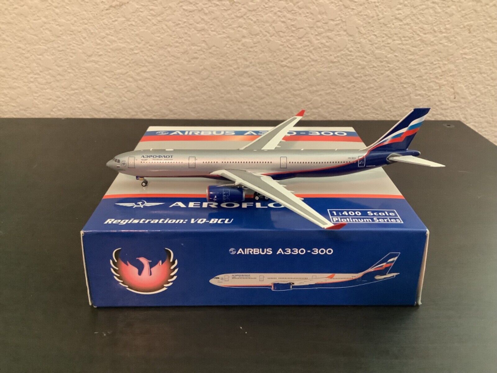 Aeroflot A330-300 1/400 Phoenix Models PLEASE READ DESCRIPTION